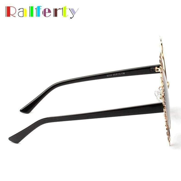 Planet Gates Ralferty 2017 Vintage Round Sunglasses Women Stylish Unique Sunglass Men Masquerade Mask Retro Eyewear European Sun Glass A1224