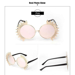 Planet Gates Ralferty 2017 Vintage Round Sunglasses Women Stylish Unique Sunglass Men Masquerade Mask Retro Eyewear European Sun Glass A1224