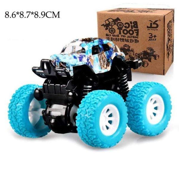 Planet Gates Random box Mini Inertial Off-Road Vehicle Pullback Children Toy Car Plastic Friction Stunt Car Juguetes Carro kids toys for boys
