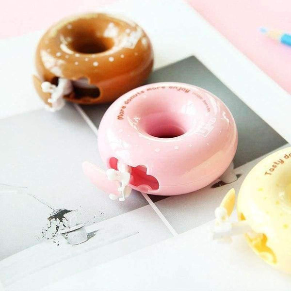 Planet Gates Random color Tasty donuts correction tape 5mm*8m White corrective tape Cute candy corrections officer Office accessories School supplies 6494