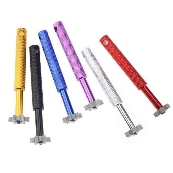 Planet Gates random deliverycolor Golf Club Cleaner Tool 6 Blade Cutters Golf Club Sharpener Groove Wedge Cleaner Regrooving Tool 6 Color random delivery