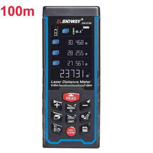 Planet Gates range finder 100M SNDWAY 2.4 inch color display Digital Laser range finder 50M 70M 100M metro laser Electronic Tape Measure laser distance meter
