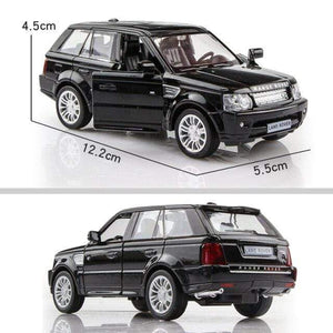 Planet Gates Range Rover Black Birthday Gift 1:36 Alloy Car Model Simulation Exquisite Diecasts Toy Vehicle RMZ city Maserati Aston Martin Doors Open Pull Back