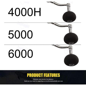 Planet Gates RAPID 6.2:1 4.7:1 Anti-corrosion 2000H 3000H 4000H 5000 6000 Spinning Fishing Reel 11BB Saltwater Fishing Reel Wheel
