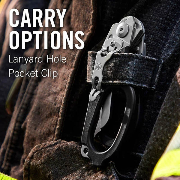 Planet Gates Raptor Emergency Response Shears Multifunctional Outdoor Tools With Glass Breaker Strap Cutter Folding Pliers Safety Hammer