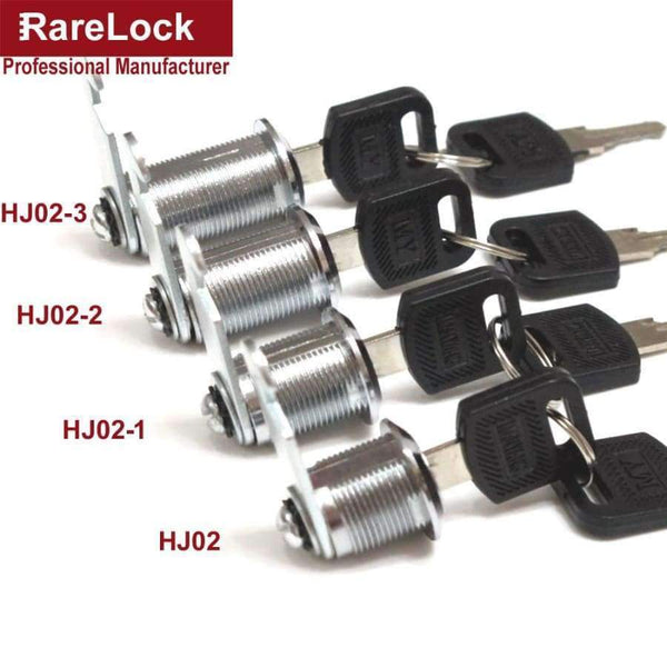 Planet Gates Rarelock 4 Size Security Drawer Cam Lock Cylinder Door Mailbox Cabinet Tool Box Lock  2 Keys Hardware Locks