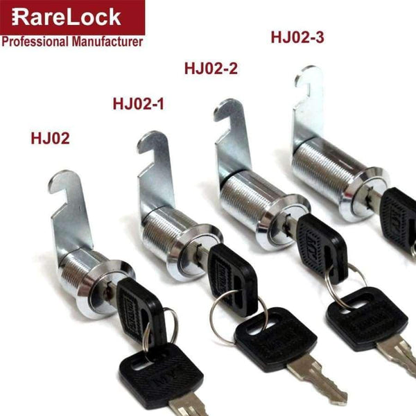 Planet Gates Rarelock 4 Size Security Drawer Cam Lock Cylinder Door Mailbox Cabinet Tool Box Lock  2 Keys Hardware Locks