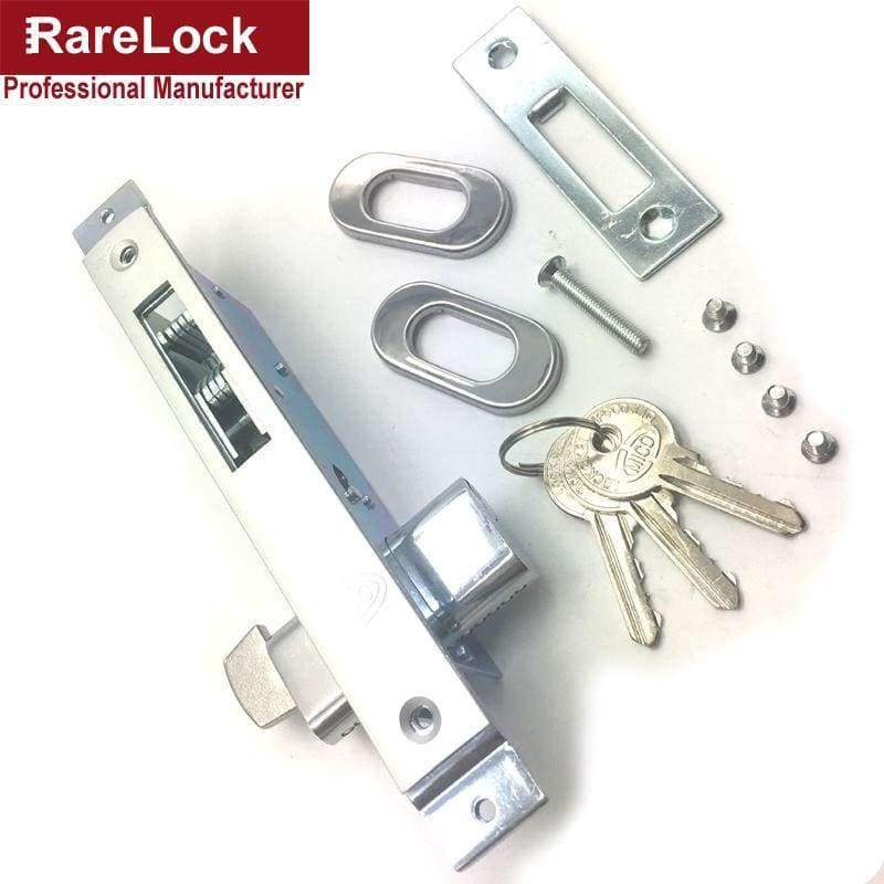 Planet Gates Rarelock Christmas Supplies Sliding Door  Lock with 3 Keys for Bedroom Balcony Bathroom Accessory Home Security Hardware f