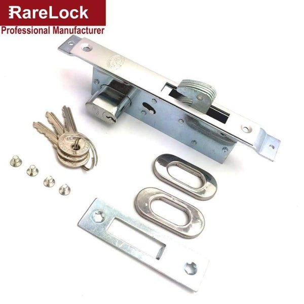 Planet Gates Rarelock Christmas Supplies Sliding Door  Lock with 3 Keys for Bedroom Balcony Bathroom Accessory Home Security Hardware f