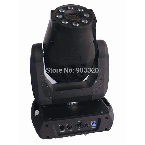 Planet Gates Rasha 150W Gobo LED Moving Head Light With 8pcs*3W,Moving Head Gobo Light,34/31/16 DMX Channels,110-260V DMX IN OUT