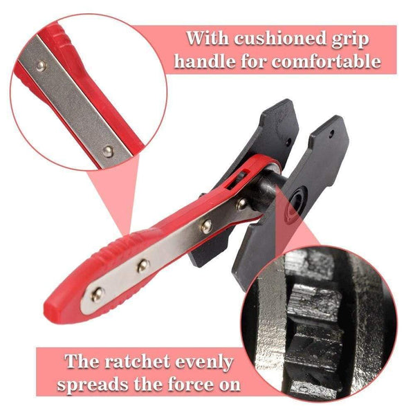 Planet Gates Ratcheting Brake Caliper Piston Spreader Press Tool Car Repair Tool Accessories Twin Quad Separator Pad Install Multi-tool kit