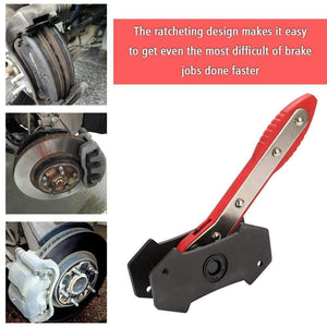 Planet Gates Ratcheting Brake Caliper Piston Spreader Press Tool Car Repair Tool Accessories Twin Quad Separator Pad Install Multi-tool kit
