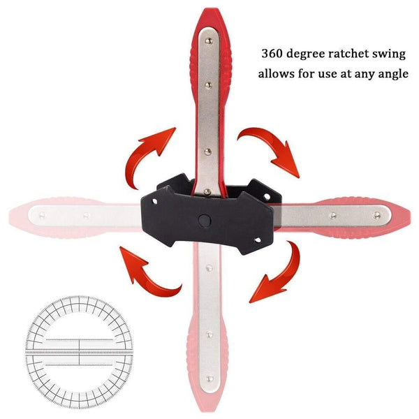 Planet Gates Ratcheting Brake Caliper Piston Spreader Press Tool Car Repair Tool Accessories Twin Quad Separator Pad Install Multi-tool kit