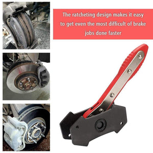 Planet Gates Ratcheting Brake Caliper Piston Spreader Press Tool Car Repair Tool Accessories Twin Quad Separator Pad Install Multi-tool kit