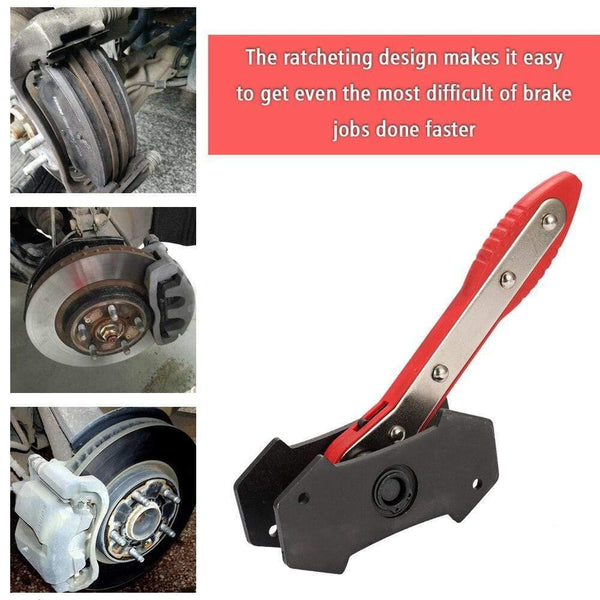 Planet Gates Ratcheting Brake Caliper Piston Spreader Press Tool Car Repair Tool Accessories Twin Quad Separator Pad Install Multi-tool kit
