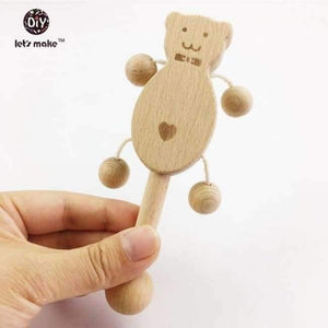 Planet Gates rattle Puzzle Toys intellectual of children Montessori Toys set Nursing Wooden Wooden Rattles Baby fun and interesting toys