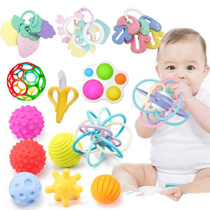 Planet Gates Rattle Teether Toys For Babies Educational Baby Games Rattle Toys Teether For Teeth Newborns Baby Rattles Toys 0 12 Months