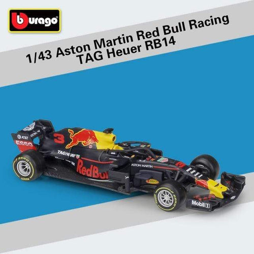 Planet Gates RB14 NO.3 1:43 Scale RB15 RB16 W10 Motor Racing Diecast Metal Car Model For Collection Friend Gift