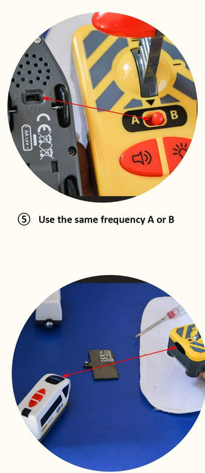 Planet Gates RC Electric Train Set With Carriage Sound and Light Express Truck FIT Wooden Track Children Electric Toy Kids Toys