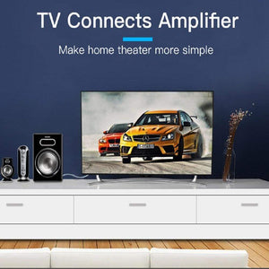 Planet Gates RCA Cable 3.5mm Jack to 2 RCA Aux Cable 3.5 mm to 2RCA Adapter Splitter Audio Cable for TV Box Audio Home Theater Speaker Wire