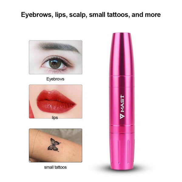 Planet Gates RCA Permanent Makeup Rotary Tattoo Gun Machine Pen Eyebrows Lips Tattoo for Cartridge Artist