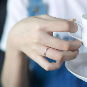 Planet Gates RE 100% Real 925 Sterling Silver Ring Resizable Letter S Wedding Engagement Finger Knuckle Rings for Women Female