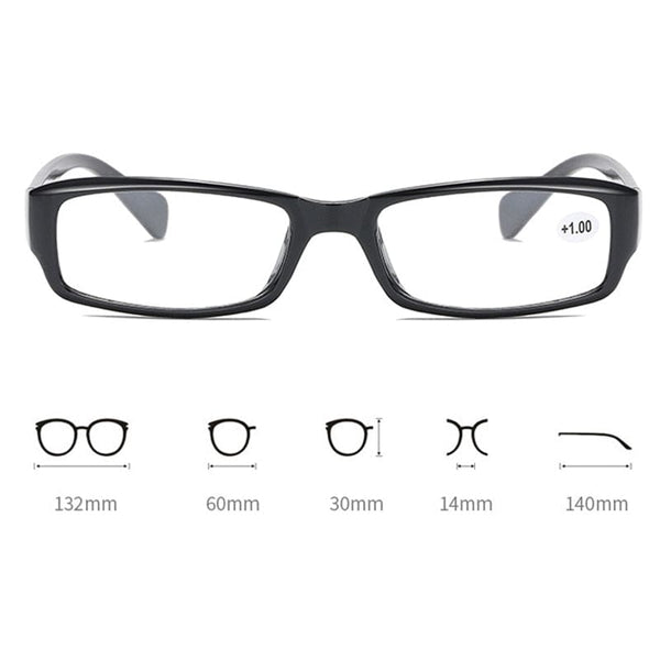 Planet Gates Reading Glasses Fashion Frame High Definition Women Men Unisex Presbyopia Eyeglasses  Diopter +1.0 +1.5 +2.0 +2.5 +3.0 +3.5 +4.0