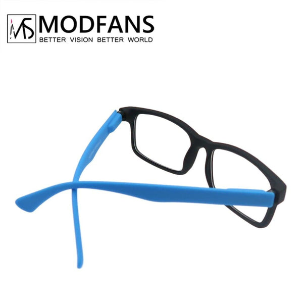 Planet Gates Reading Glasses for Men Women Rubber Ultra Light Hyperopia Square Frame Spring Hinge Comfortable with Diopter (Black/Red/Blue)