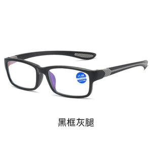 Planet Gates Reading Glasses Men Women Sports Anti-blue Light Reading Eyewear Black Red TR90 Frame Presbyopia Eyeglasses +100 to+400 glasses