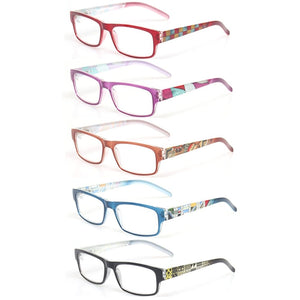 Planet Gates Reading glasses Spring Hinge Stylish Pattern Design Readers Men and Women Color eyewears Prresbyopia Glasses Diopter +50 to +600