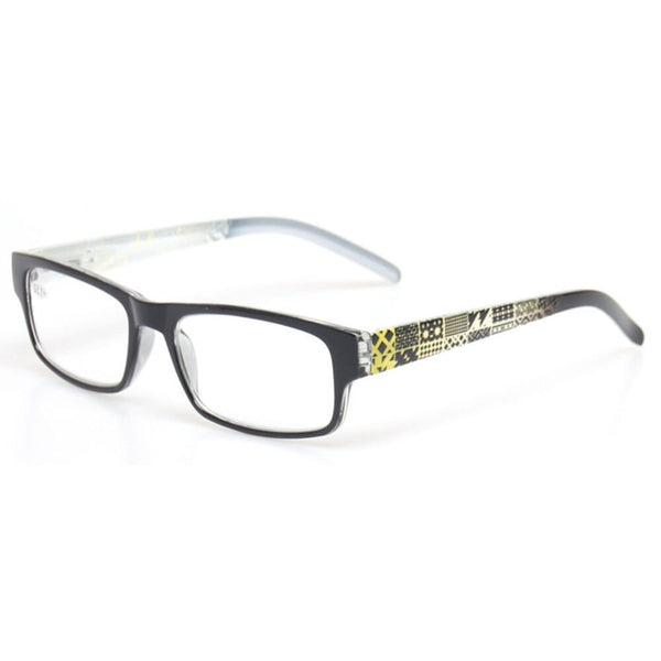 Planet Gates Reading glasses Spring Hinge Stylish Pattern Design Readers Men and Women Color eyewears Prresbyopia Glasses Diopter +50 to +600