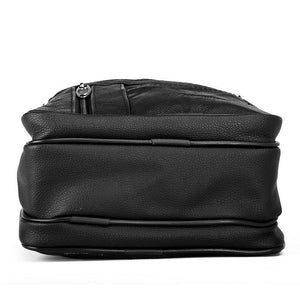 Planet Gates Real Cowhide Leather Men Handbags Black Male Messenger Bags Men's Small Strap Adjustable Briefcase Man Crossbody Bags