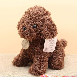 Planet Gates Real Life Teddy Dog Poodle Plush Toys Suffed Animal Doll For Christmas Birthday Gift Free Shipping