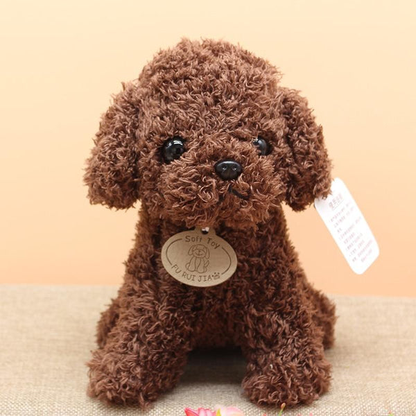 Planet Gates Real Life Teddy Dog Poodle Plush Toys Suffed Animal Doll For Christmas Birthday Gift Free Shipping