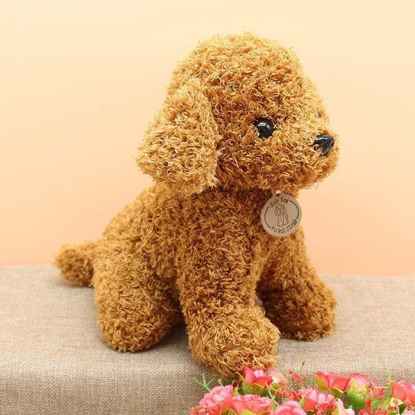 Planet Gates Real Life Teddy Dog Poodle Plush Toys Suffed Animal Doll For Christmas Birthday Gift Free Shipping