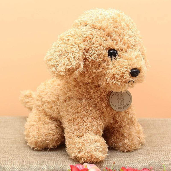 Planet Gates Real Life Teddy Dog Poodle Plush Toys Suffed Animal Doll For Christmas Birthday Gift Free Shipping