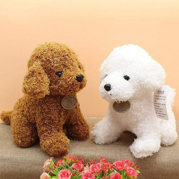 Planet Gates Real Life Teddy Dog Poodle Plush Toys Suffed Animal Doll For Christmas Birthday Gift Free Shipping