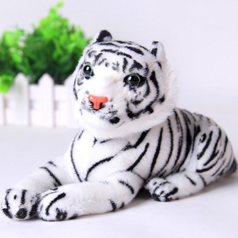Planet Gates Real Life Tiger Plush Toy Soft Stuffed Animals Doll Baby Kids Holiday Gifts Soft Stuffed Toys Model Gifts Toys for Children
