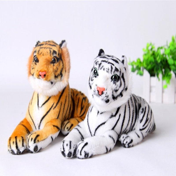 Planet Gates Real Life Tiger Plush Toy Soft Stuffed Animals Doll Baby Kids Holiday Gifts Soft Stuffed Toys Model Gifts Toys for Children