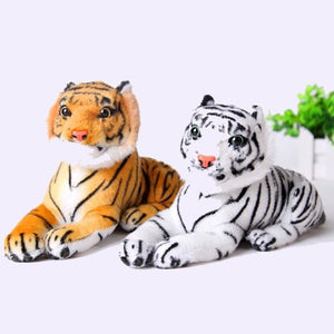Planet Gates Real Life Tiger Plush Toy Soft Stuffed Animals Doll Baby Kids Holiday gifts Soft Stuffed Toys Model Gifts toys for children