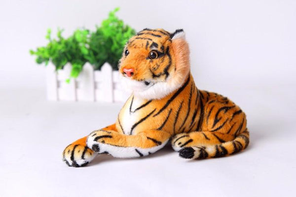 Planet Gates Real Life Tiger Plush Toy Soft Stuffed Animals Doll Baby Kids Holiday gifts Soft Stuffed Toys Model Gifts toys for children