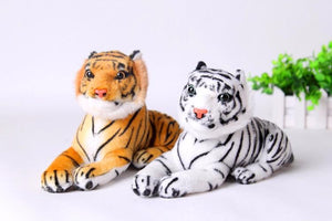 Planet Gates Real Life Tiger Plush Toy Soft Stuffed Animals Doll Baby Kids Holiday gifts Soft Stuffed Toys Model Gifts toys for children