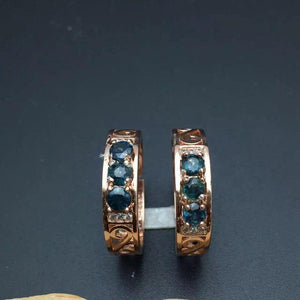 Planet Gates Real Natural Diamond & Sapphires silver Ring Fine Jewelry 3PCS Wedding Ring Anniversary Gemstone