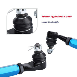 Planet Gates Rear Upper Adjustable Ball Joint Camber Kit Suspension Control Arms For Honda Acura MDX/Pilot/ZDX 2007-2013