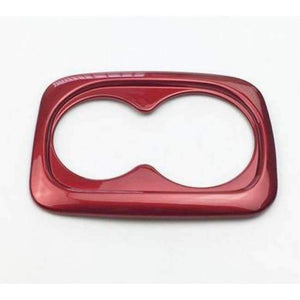 Planet Gates Rear Water Cup 1pcs Red Colors Car Interior Full Mouldings Trim Sticker Car Covers Car Accessories For Honda Civic 2016-2018 10th Gen Car-Styling
