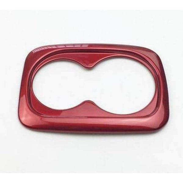 Planet Gates Rear Water Cup 1pcs Red Colors Car Interior Full Mouldings Trim Sticker Car Covers Car Accessories For Honda Civic 2016-2018 10th Gen Car-Styling