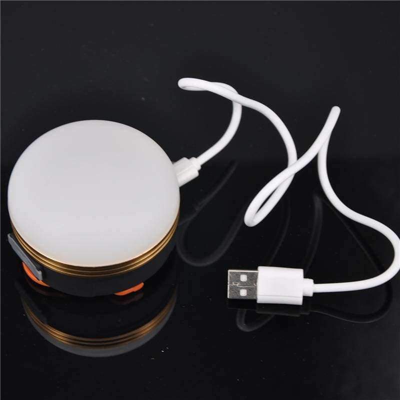 Planet Gates Rechargeable Camping Lantern 5 LED Tent Night Light Portable Ultra Bright Camp Waterproof Gadgets Lamp Flashlights Power Bank