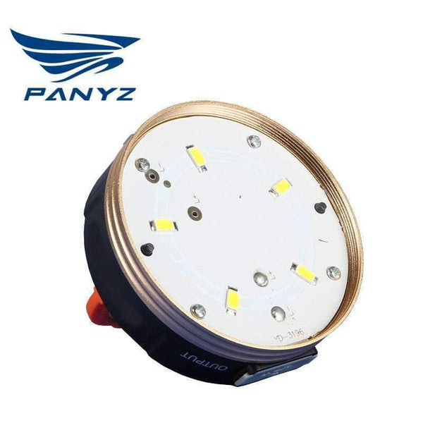 Planet Gates Rechargeable Camping Lantern 5 LED Tent Night Light Portable Ultra Bright Camp Waterproof Gadgets Lamp Flashlights Power Bank