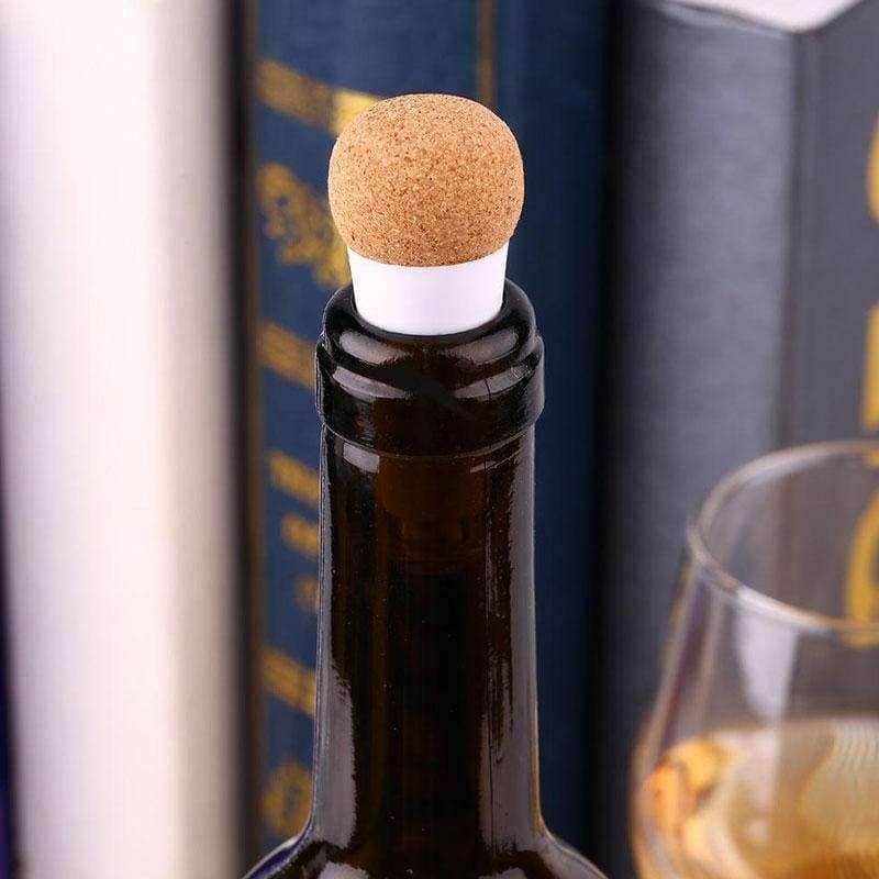 Planet Gates Rechargeable Luminous USB Round Bottles Stopper Wine Light Warm White Light