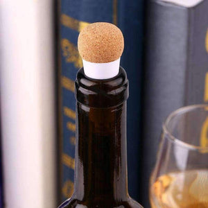 Planet Gates Rechargeable Luminous USB Round Bottles Stopper Wine Light Warm White Light